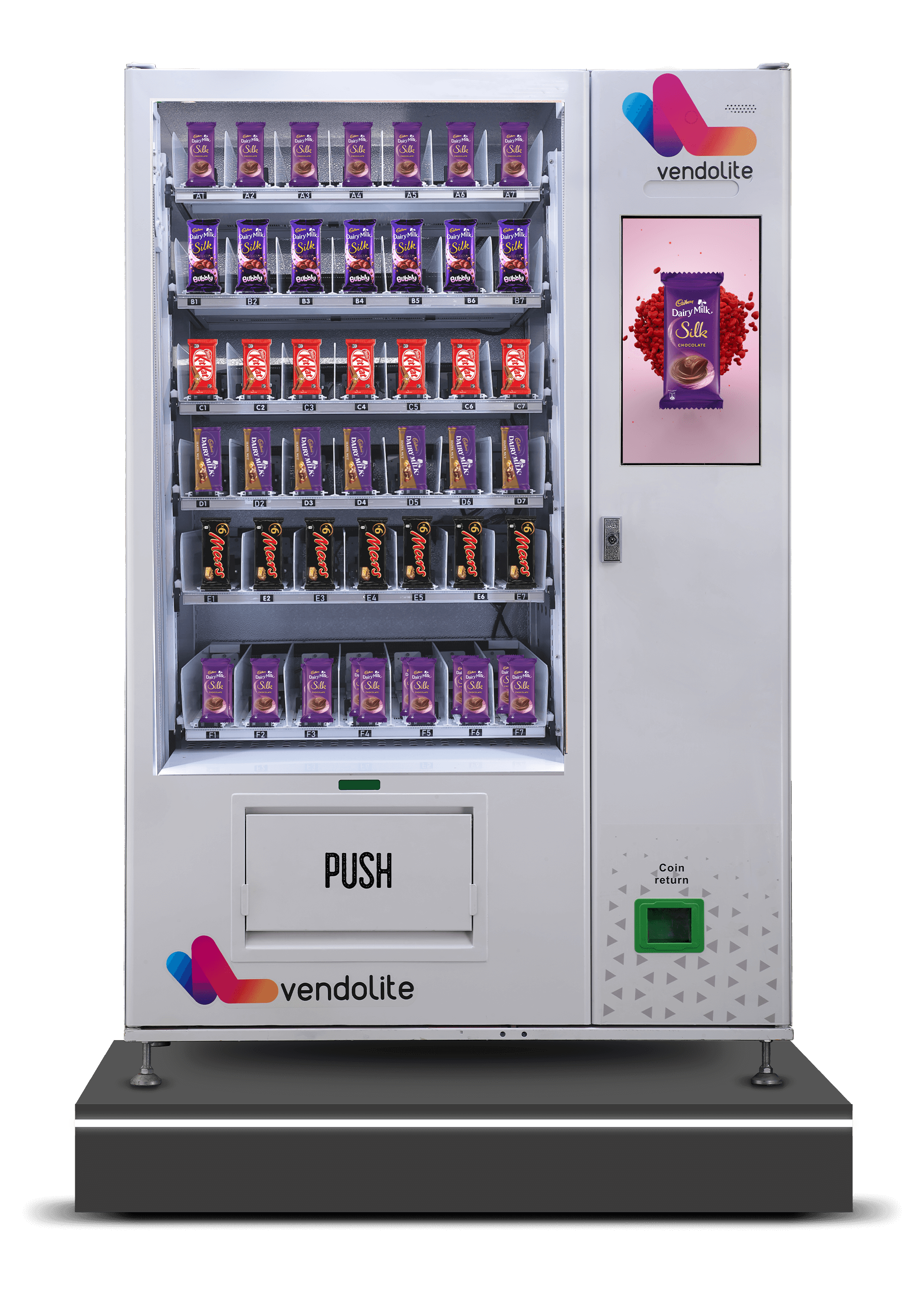 Chocolate vending machine